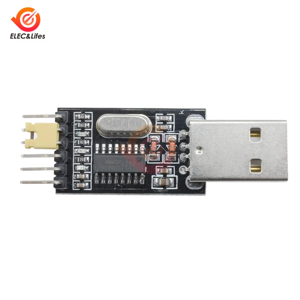 Модуль преобразователя CH340 USB в TTL UART для Arduino CH340G 3 В 5 модуль переключателя