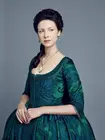 Платье Outlander для косплея Клэр, костюм Клэр, грузинское платье 18-го века с отложным воротником на спине, придворное платье