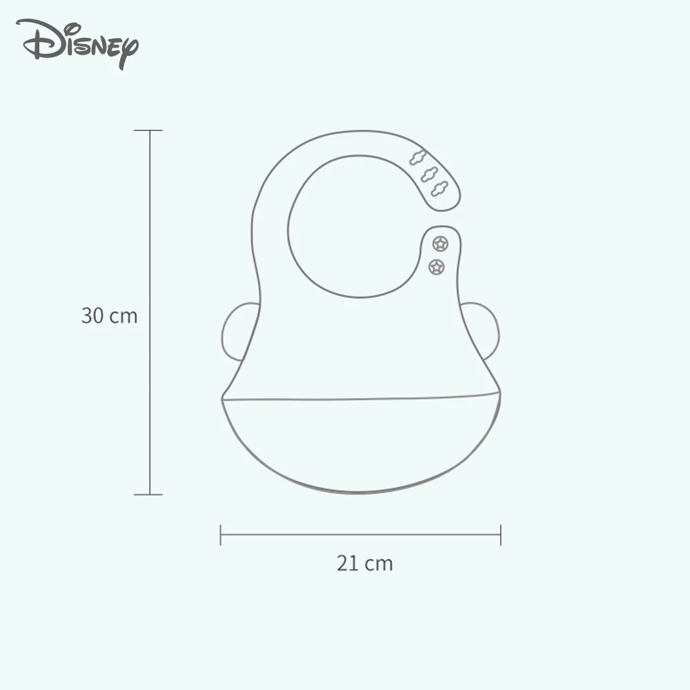 Силиконовые регулируемые детские нагрудники Disney для мальчиков и девочек |