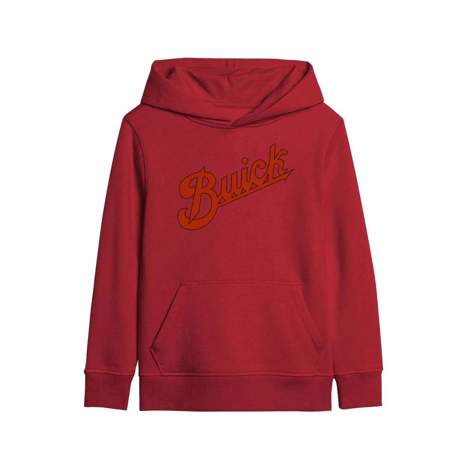 Стильные толстовки для мальчиков и девочек с логотипом Buick car Logo кенгуру карман 3d