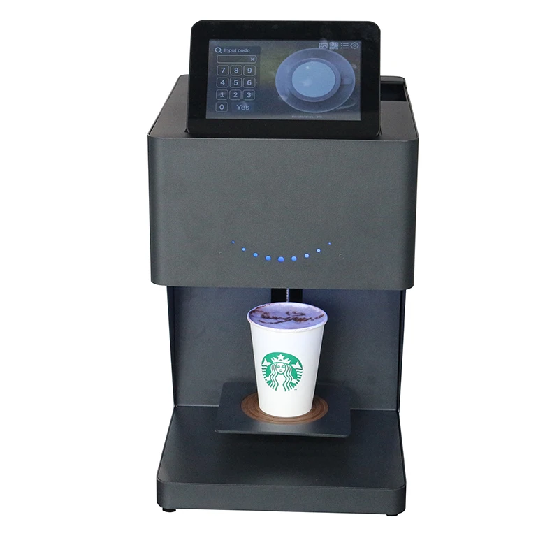 Бесплатная доставка новинка 2019 принтер для печати на кофе машина латте с