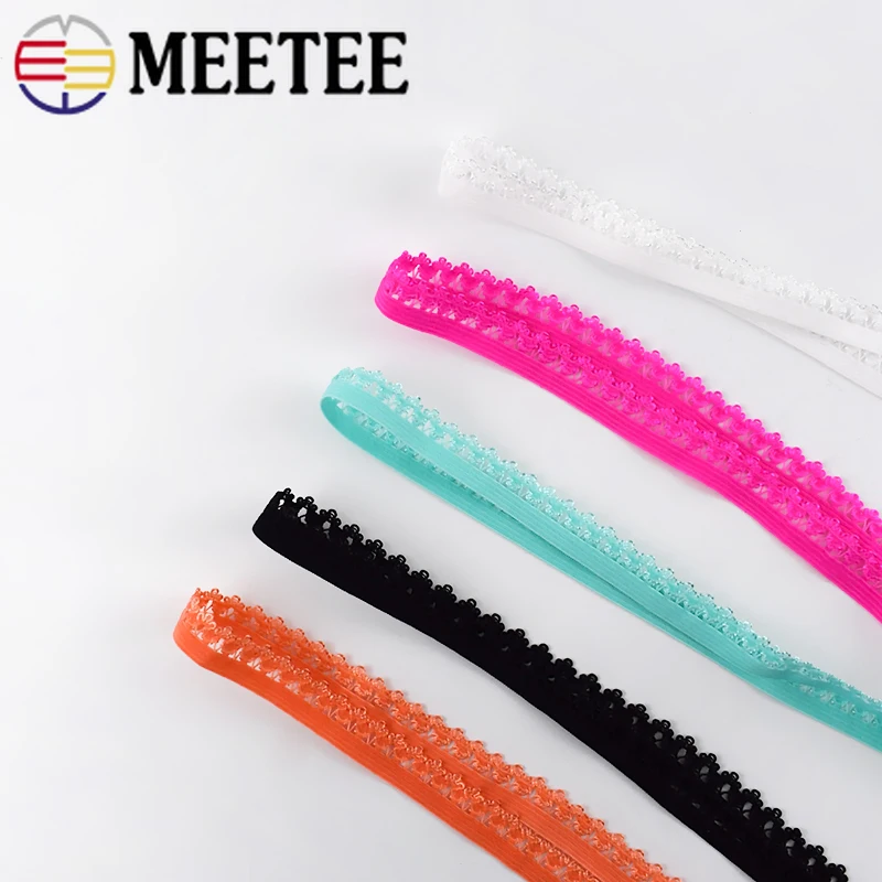 20Meters 13mm Stretch Lace Trims Ribbon Fashion Elastic Band Socks Cuff Decorative Trimmings DIY Clothing Sewing Accessories | Дом и сад