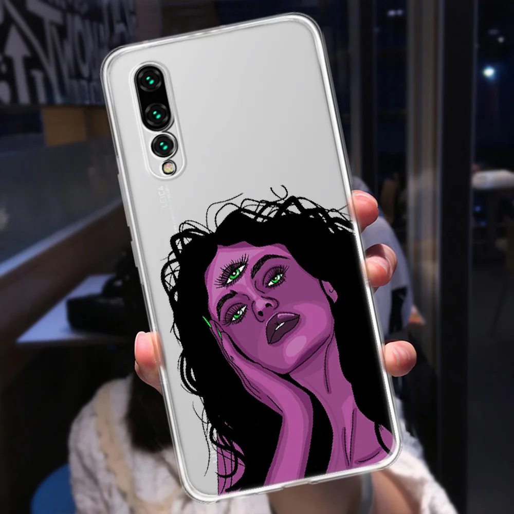 Прозрачный чехол для телефона Huawei P Mate P10 P20 P30 P40 10 20 Smart Z Pro Lite 2019 | Мобильные