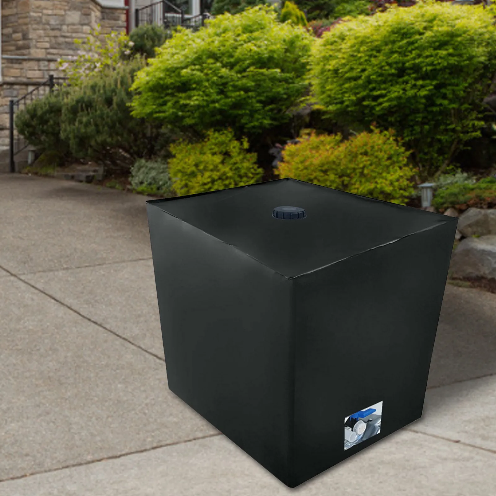 

IBC Container Cover 1000L IBC Container Waterproof Dustproof Zipper Cover Rain Water Tank Garden UV Sun Snow Protection