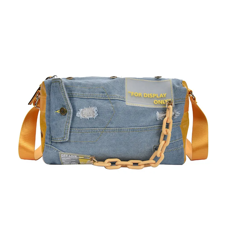 

Fashion Oxford Travel Bag Women/men Hand Luggage Bags Case Big Travel Duffle Weekend Bag Male/female Denim Patchwork Gym Bags