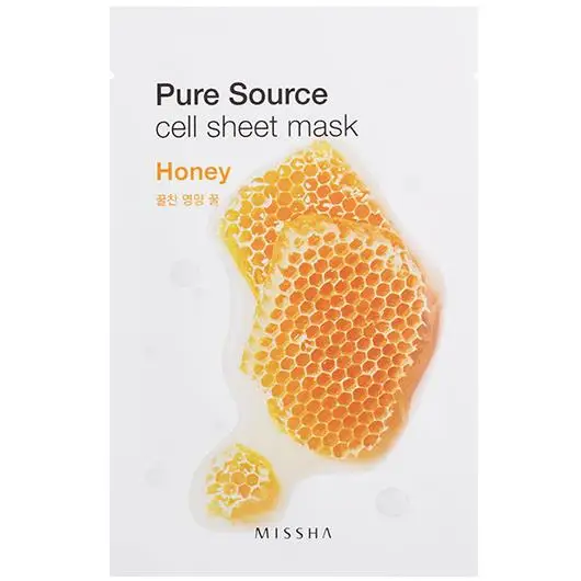MISSHA маска My Real Squeeze Mask 1 шт. увлажняющая маска уход за кожей растительная маска для лица отбеливающая маска контроль жирности корейская косметика - Цвет: MISSHA honey