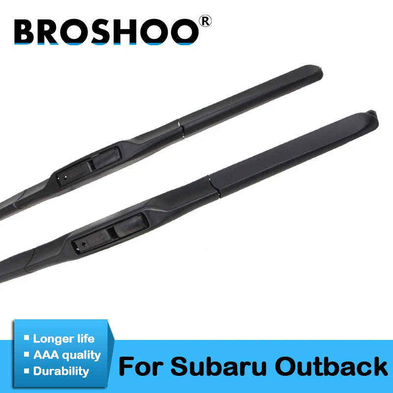 Лезвия для стеклоочистителей BROSHOO Subaru Outback Стандартный рычаг с крючком 1996 по 2018