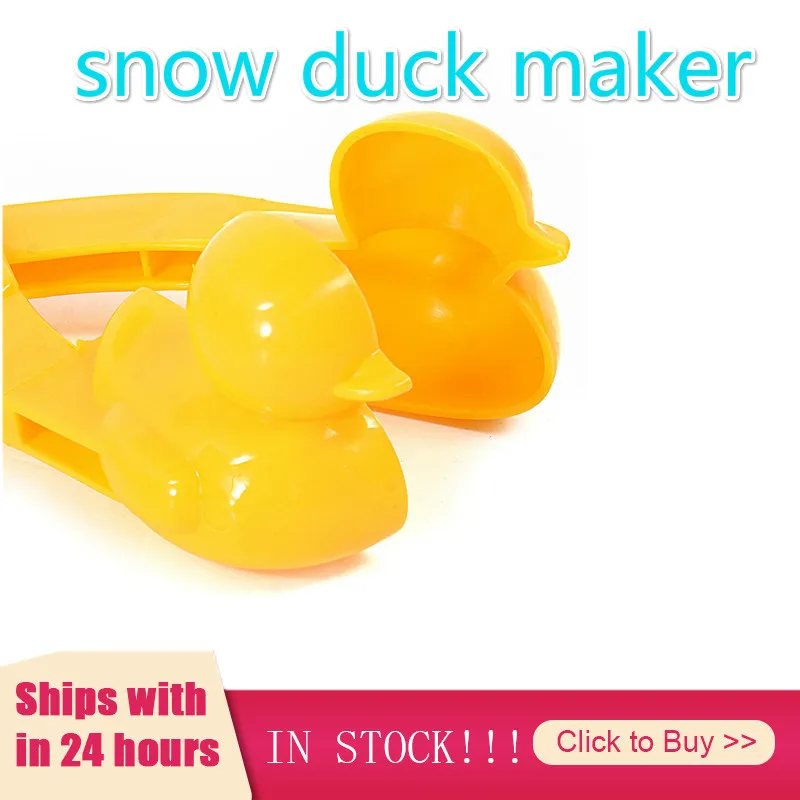 

Лидер продаж, пластмассовый зажим для снеговика, Детская уличная форма для песка, снега, мяча, утка, игрушки, снеговик, зажим, сенсорные игруш...