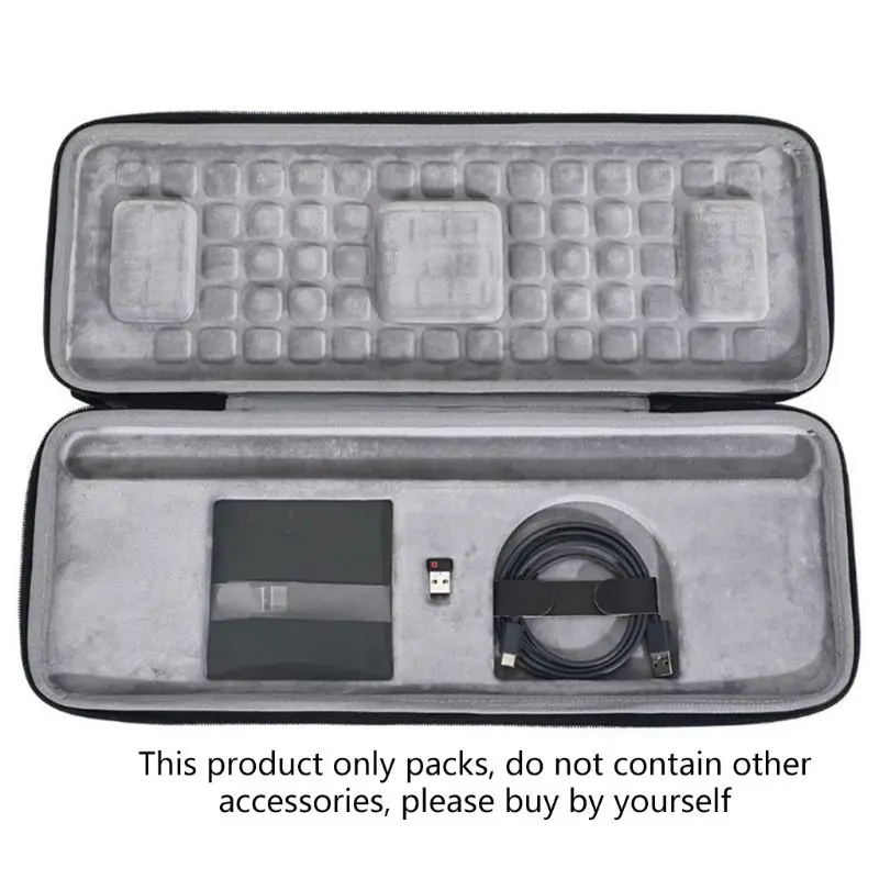 

Hard EVA Case Portable Storage Bag for L-ogitech Craft Advanced Keyboard