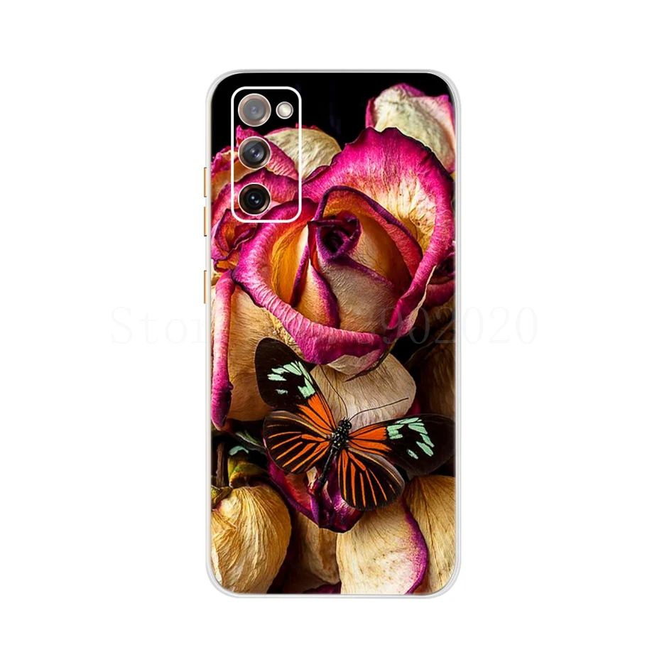 Чехол для Samsung Galaxy S20 FE S20FE мягкий силиконовый чехол с милым рисунком Fan Edition Lite |