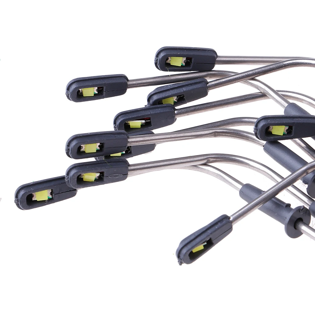 

10 Pcs. Street Lights Model with LED Lighting for Model Making
