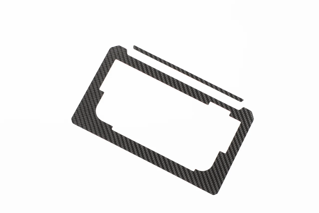 Чехол из углеродного волокна для GPS навигатора CD экран 2 шт. подходит Suzuki Jimny 2019