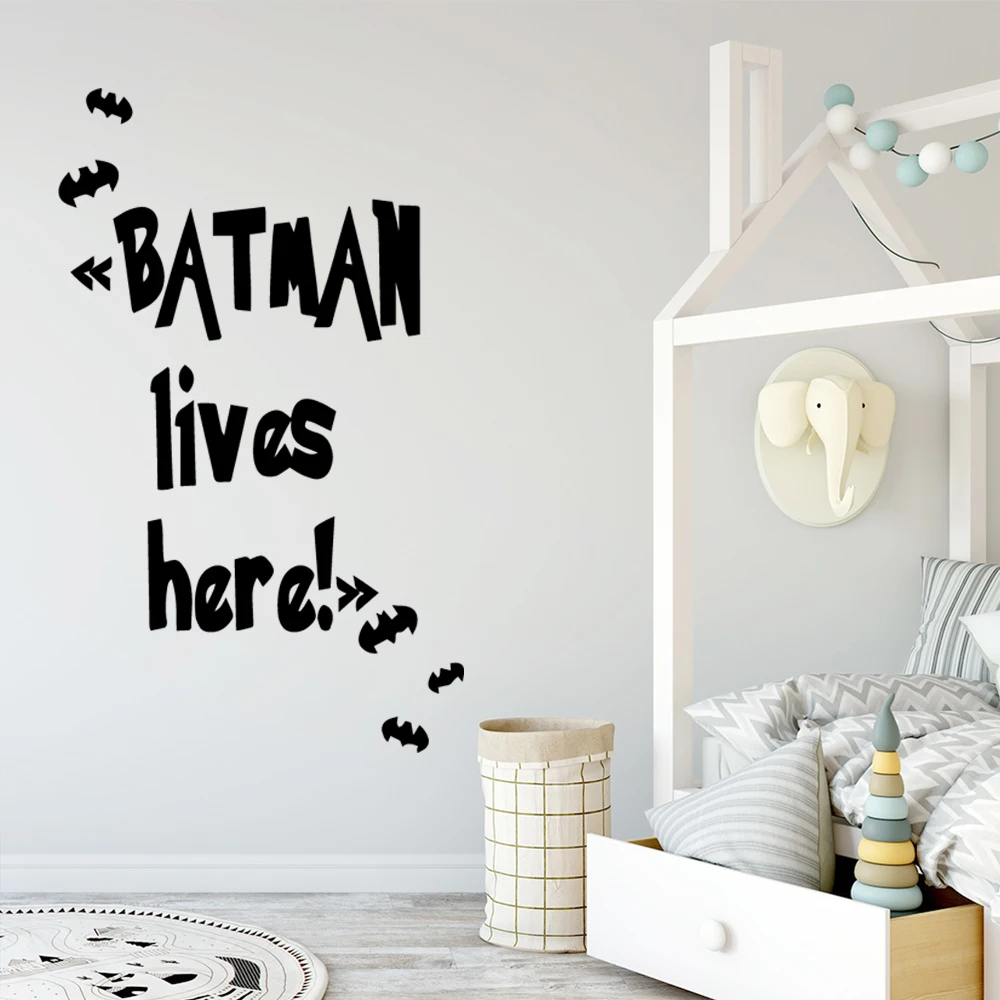 

Cartoon English Quotes Home Decor Modern Acrylic Decoration For Kids Rooms Diy Home Decoration Vinyl Art Decal