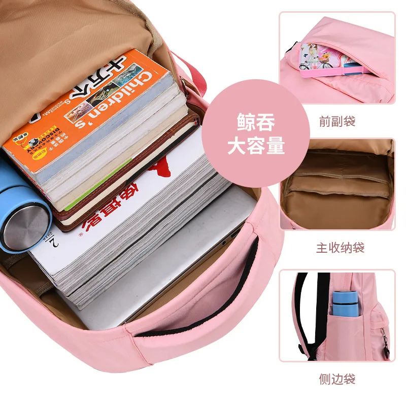 

2021 kids travel backpack Children school Backpacks Primary School Bags Girls teenage Schoolbag kids book bags Mochila Infantil