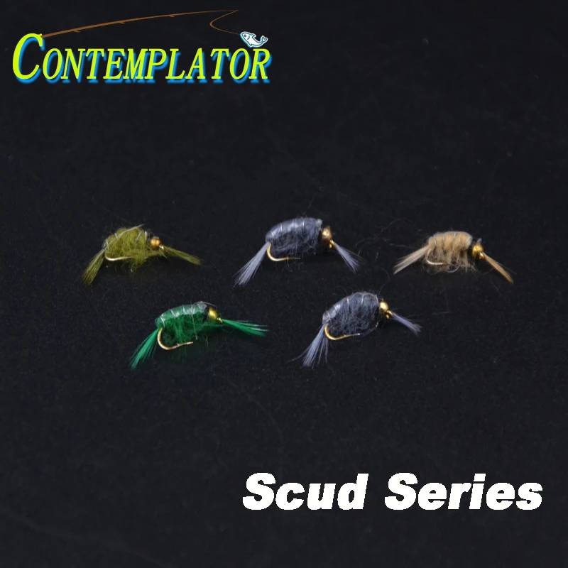 4 цвета ассорти 5 шт 14 #-16 # Scud Bead Head форель влажная муха в хвостовых водах и весенние