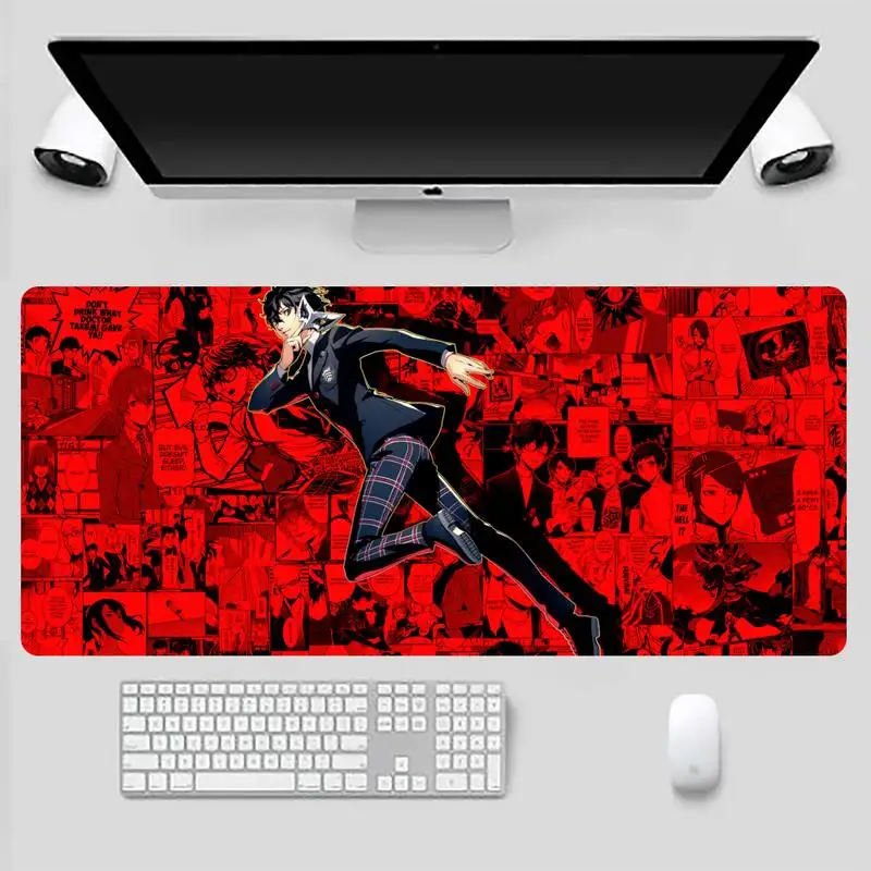 

persona 5 Durable Rubber Mouse Mat Pad Game Office Work Mouse Mat pad X XL Non slip Laptop Cushion mouse pad