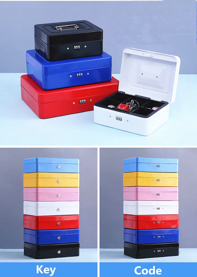 Сейф секретный сейф замок для наличных денег монет скрытый ящик хранения сейфы