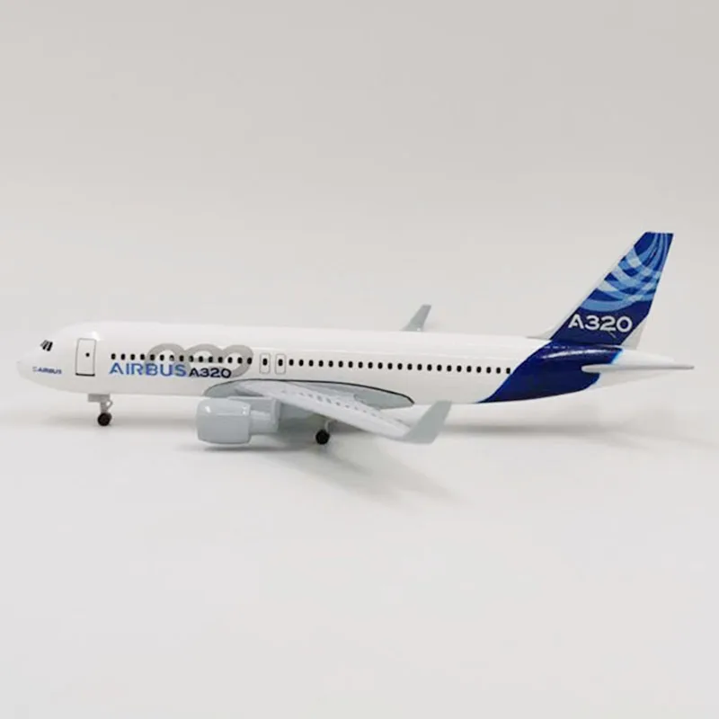 

20CM 1/300 Scale Airbus A320NEO Portotype Airlines Airplanes Plane Aircraft Alloy Diecast Model Toy Collective Kids Toy display