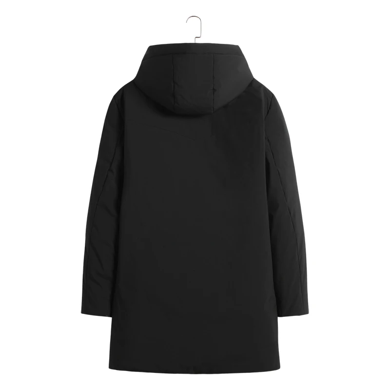 Размера плюс 8XL 7XL 6XL 5XL мужской длинный пуховик Новое поступление Мода жилет с