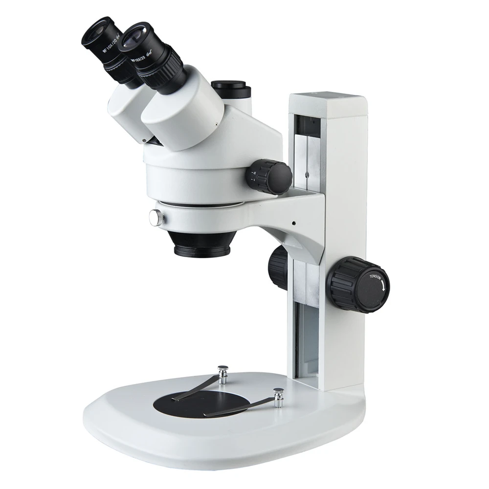 

7X-45X Trinocular ZOOM Stereo Microscope J2 Base