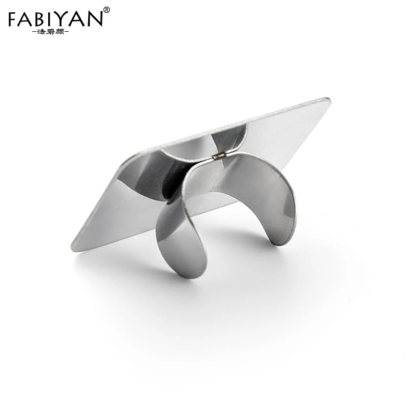 Кольцо из нержавеющей стали для дизайна ногтей Косметический макияж гель