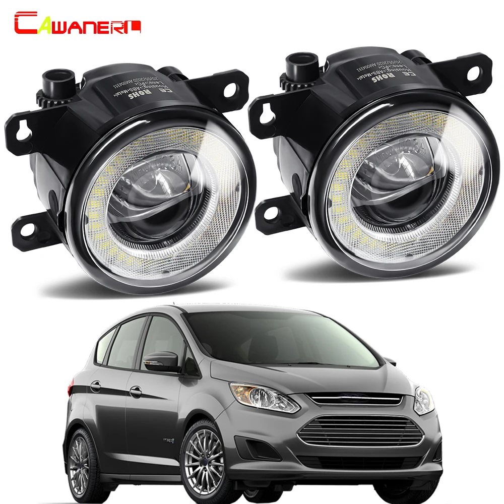 

Фасветильник дневные противотуманные, светодиодные, 30 Вт, 8000 лм, 12 В, для Ford C-Max 2 II MPV 2010-2015, 2 шт.