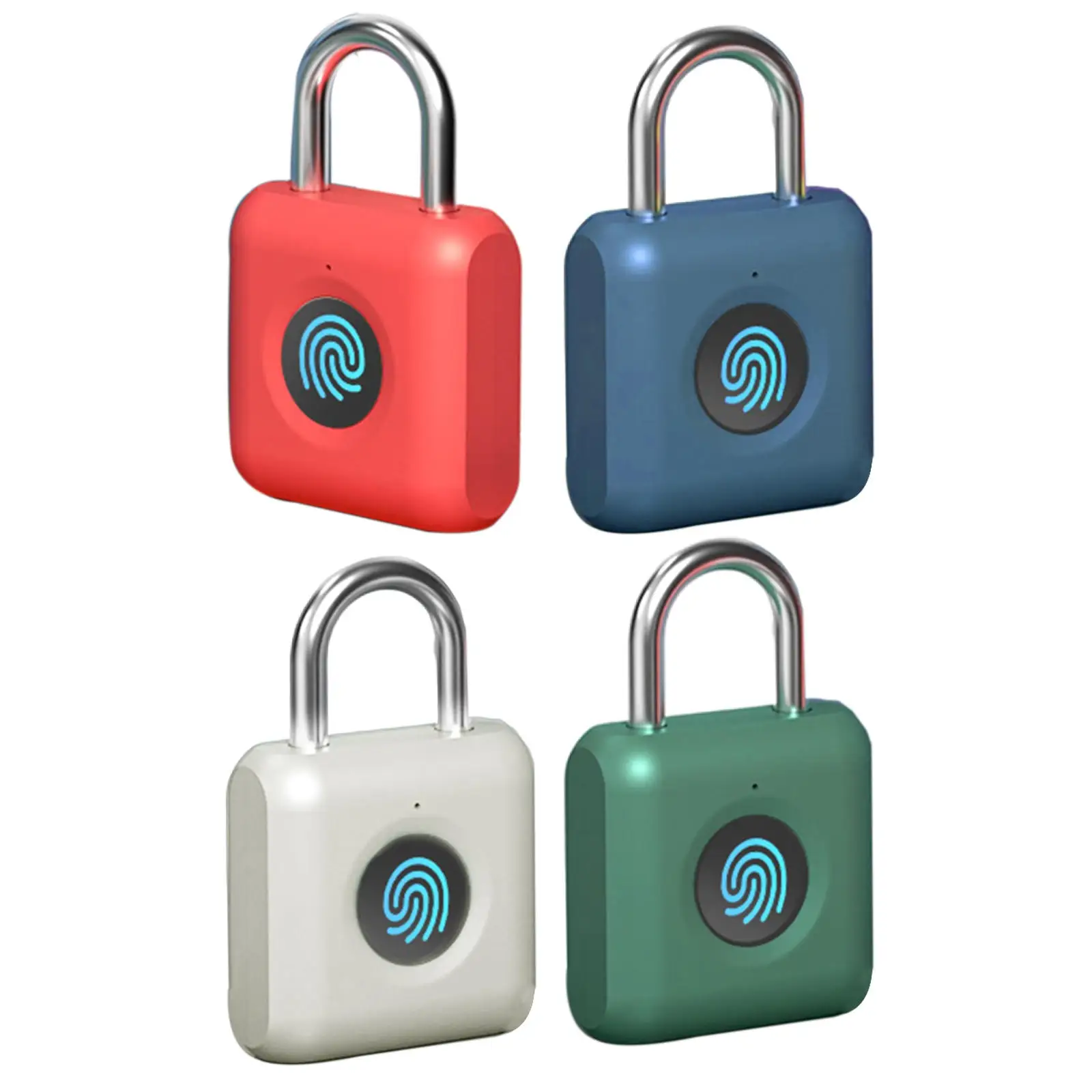 

Fingerprint Padlock Keyless USB Charging Portable Mini Smart Touch Biometric Lock for Cabinet Locker Gym Backpack Suitcase