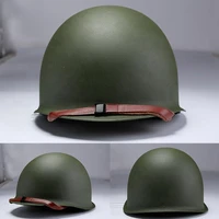 ww2 m1 helmet us army steel pot replica tactical military unite state helmet sports cosplay airsoft accessory safety protection