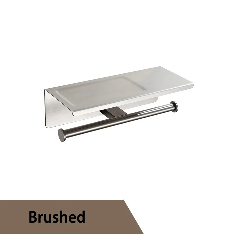 

Держатель для туалетной бумаги MELLRAIN черный матовый, нержавеющая сталь