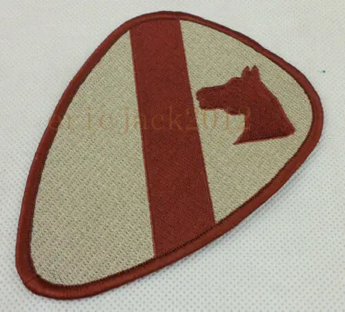 Вьетнамская война армия США 1-я накладка на плечо кавалерии песчаный военный