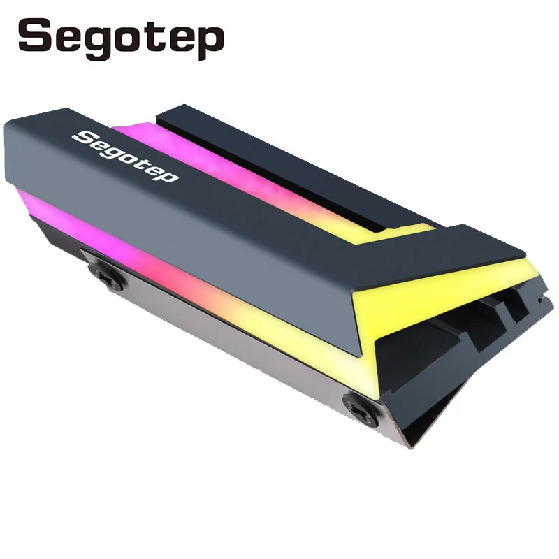 Вентилятор охлаждения процессора Segotep M.1 ARGB корпус для компьютера 5 В 3 контакта