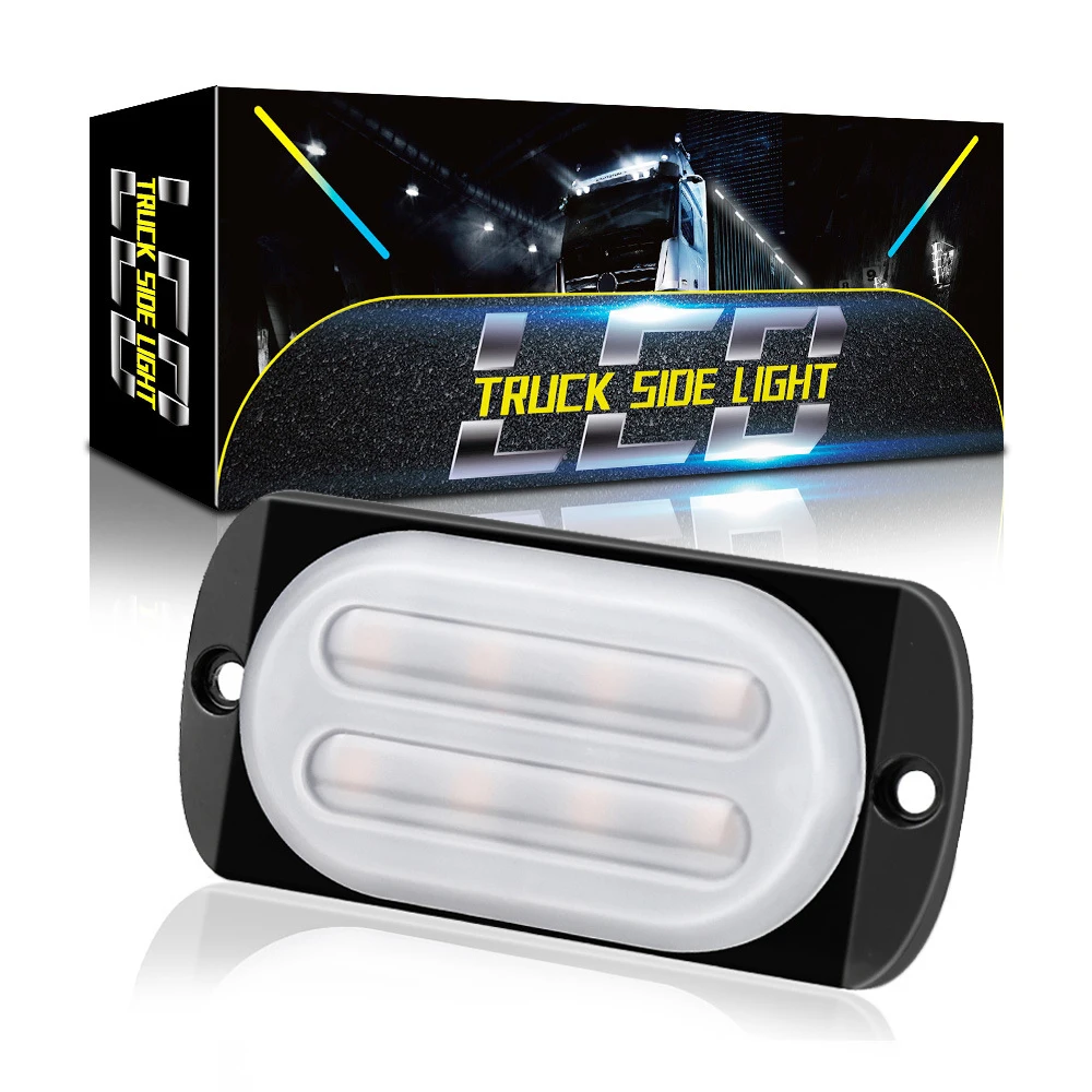 New 8LED Car Truck Trailer Beacon Lamp Strobe Warning Light Grill Flashing Breakdown Emergency LED Side For Cars | Автомобили и