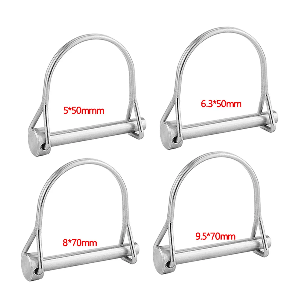 Быстросъемный штифт из нержавеющей стали Круглый арчатый вал фиксирующий