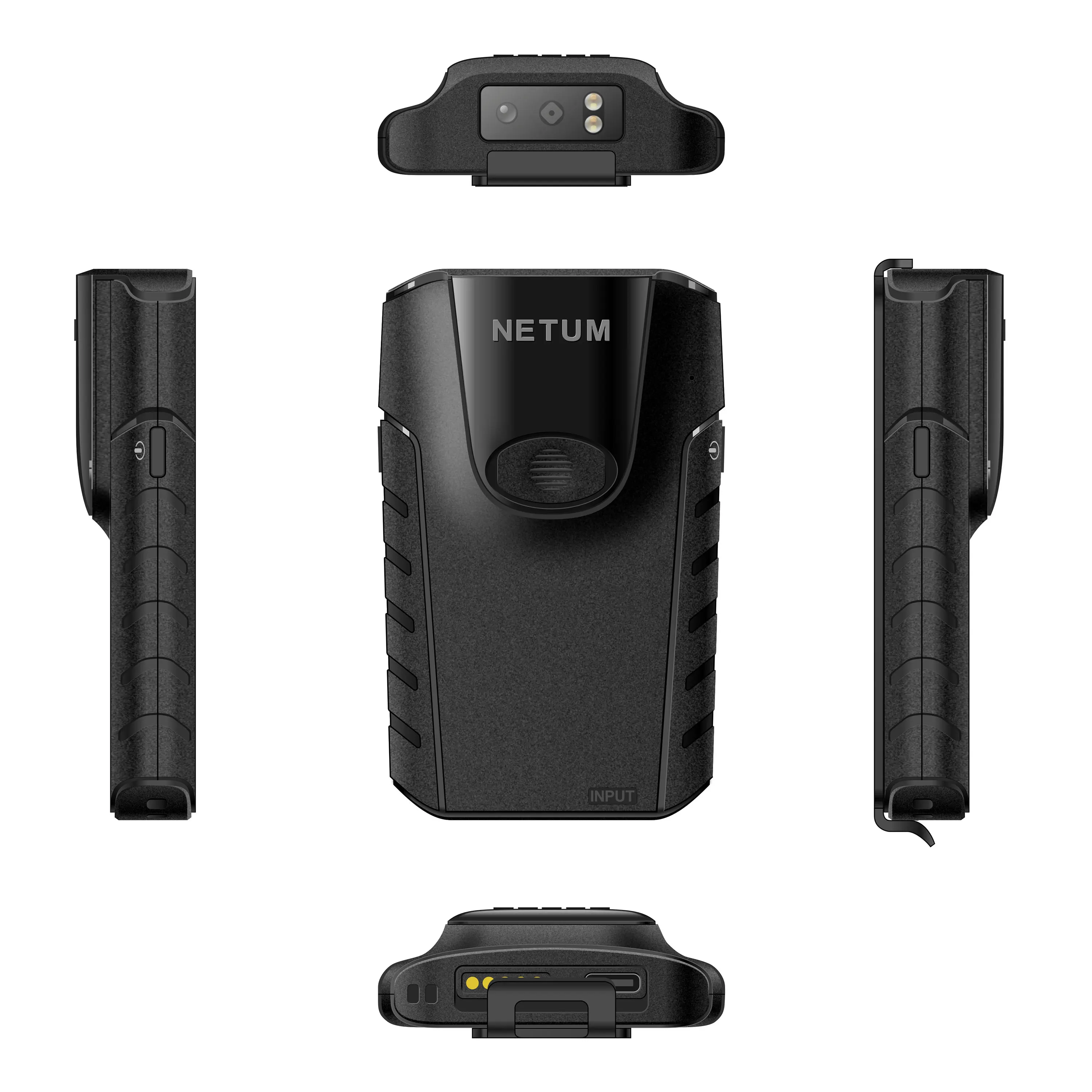 Сканер штрих-кода NETUM E800 PDF417 Bluetooth зажим для задней панели считыватель QR смартфона