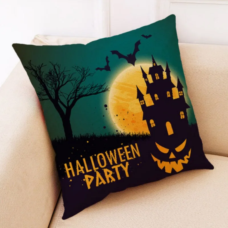 Чехол для подушки на Хэллоуин Осенний декоративный чехол дивана автомобиля