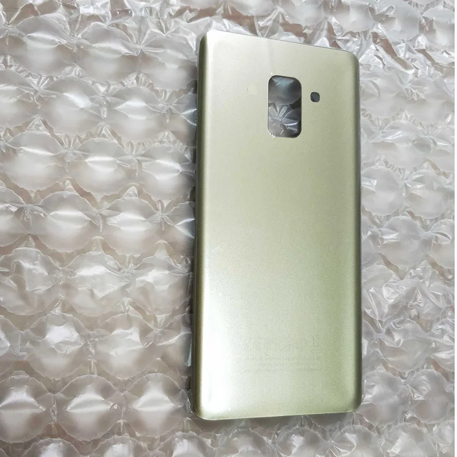 Стеклянный материал Новая задняя крышка батарейного отсека для Samsung Galaxy A8 Plus 2018