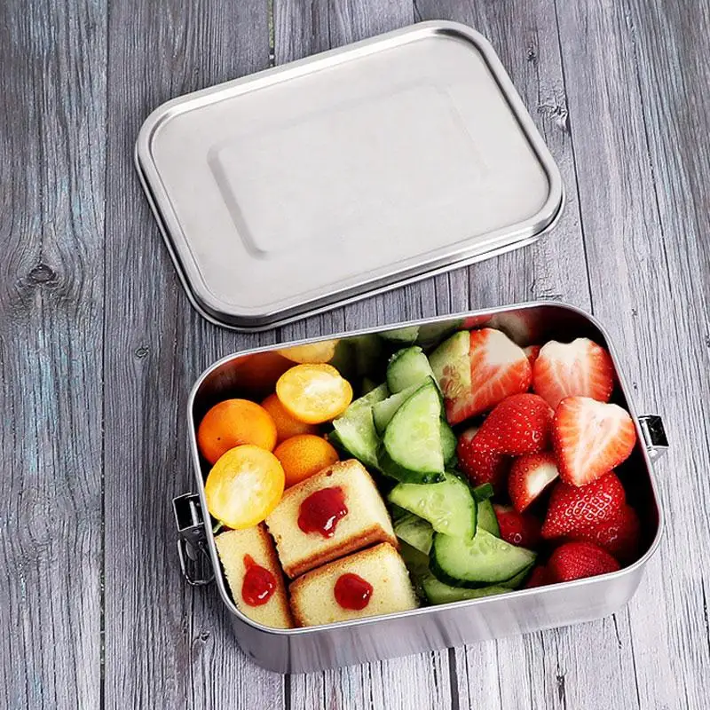 

Food Container 800/1200ml Box Portable Lunch Box Student Food Plastic Box Thermal Lunch Box Stainless Steel with Lid Picnics