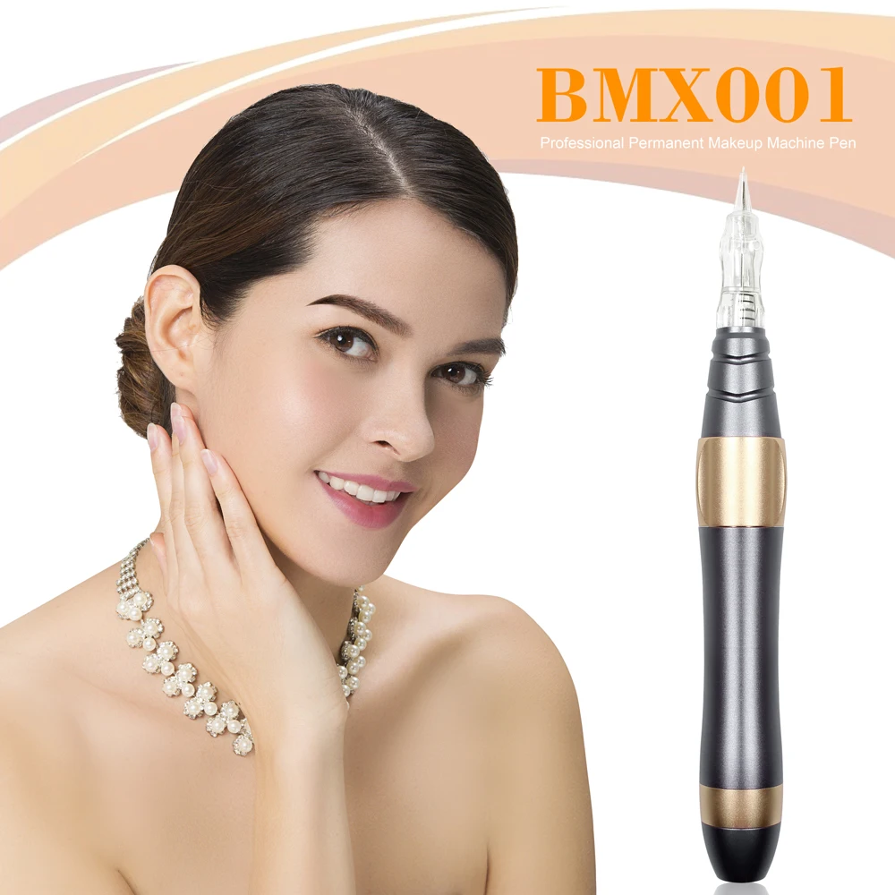 BIOMASERCQ008 BMX001 Перманентный макияж Ротационная Машина бровей татуировки наборы профессиональная ручка бровей подводка для глаз губ татуировки набор