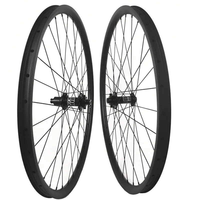 

650B MTB bike wheel AM 45x30mm clincher tubeless carbon wheels disc mtb wheelset 27.5er boost 110x15 148x12 12 speed pillar 1423