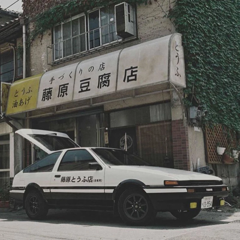 AE86 Начальная Модель D тачки Оттягивают назад автомобиль сувенир хобби подарок на