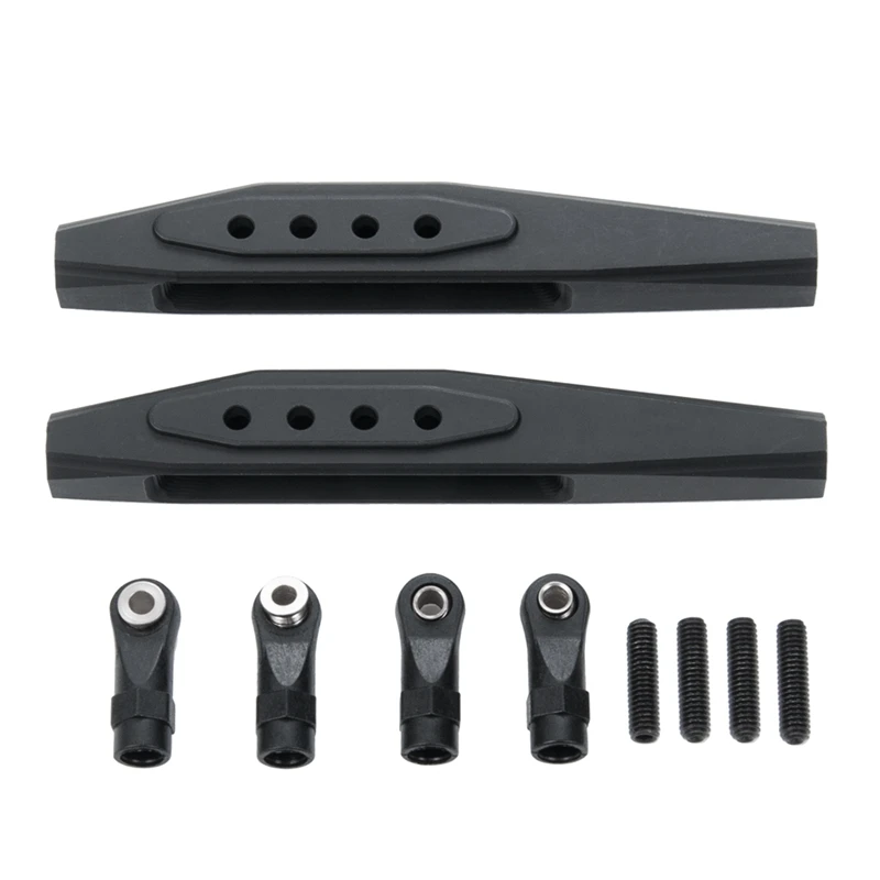 

Aluminum Alloy Rear Arm Suspension Link Rod Upgrade Part with Metal Front / Rear Upper Shock Link Mounts