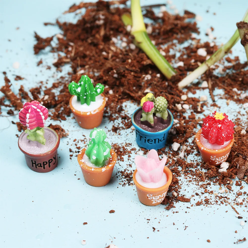 Миниатюрный бонсай 1 шт. искусственные цветы мини растение в горшке