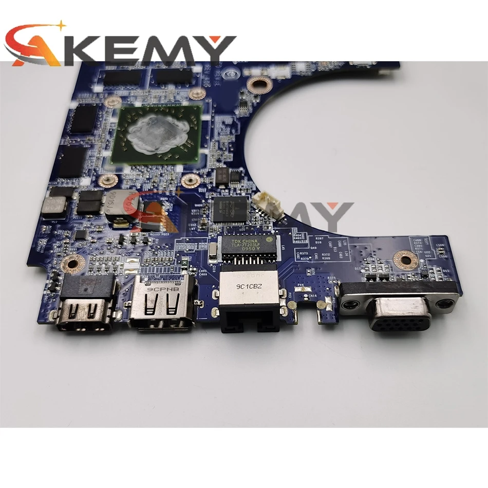 Akemy For DELL XPS 1645 Laptop Motherboard CN-0Y507R 0Y507R Y507R DA0RM5MB8E0 Support I7 CPU PM55 HD4670 1GB | Компьютеры и офис