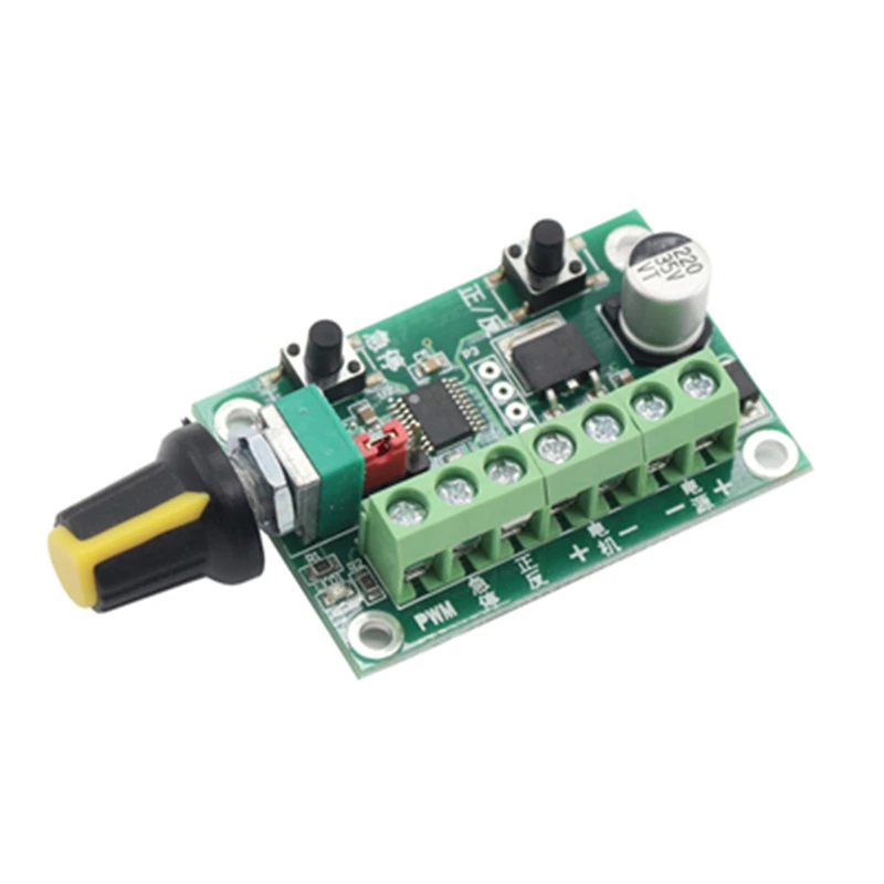 6-30v Pulse Width Speed Controller Brushless DC Motor Governor CW CCW Brake Control Switch