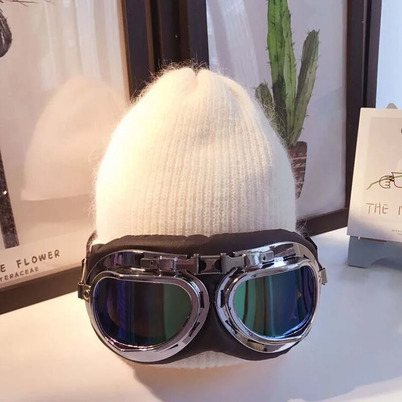 Мотоциклетные очки мягкие и недеформируемые с защитой от УФ лучей