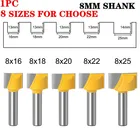 Фреза Концевая твердосплавная, 8 мм, диаметр 6,8,10,16,18,19,20 мм, 1 шт.