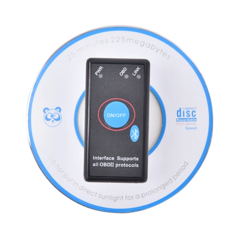 ELM327 V1.5 автомобильный считыватель кодов Bluetooth переключатель OBDII диагностический