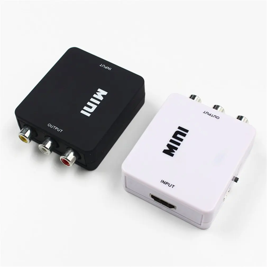 

Av To Hdmi Hd Converter Av2Hdmi Composite Av Cvbs 3Rca To Hdmi 1080P Converter Adapter Video Upscaler Hd