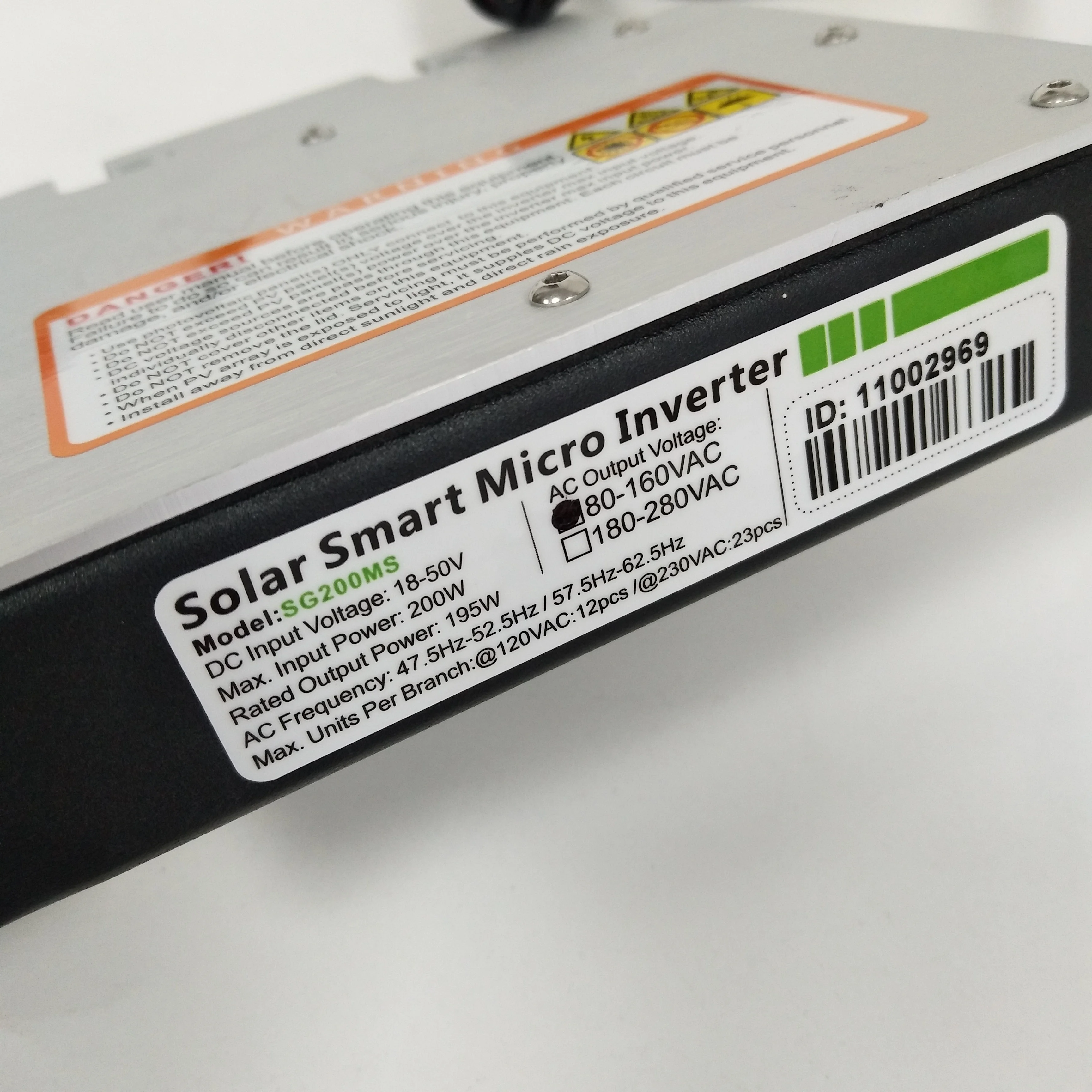 Водонепроницаемый микроинвертор с солнечной сеткой 200 Вт 250 300 350 на сетчатом