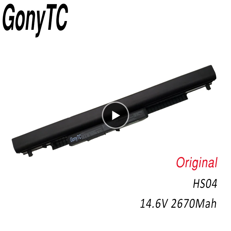 Для HP Pavilion 14 ac0XX 15 HS04 HSTNN LB6V LB6U оригинальный ноутбук Батарея для струйного принтера